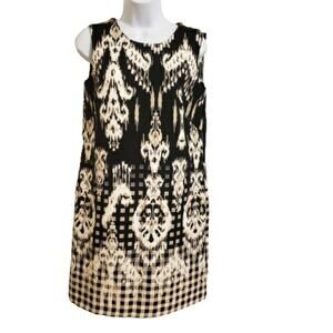 AB Studio NWT Ikat Design Sheath Dress Size 2